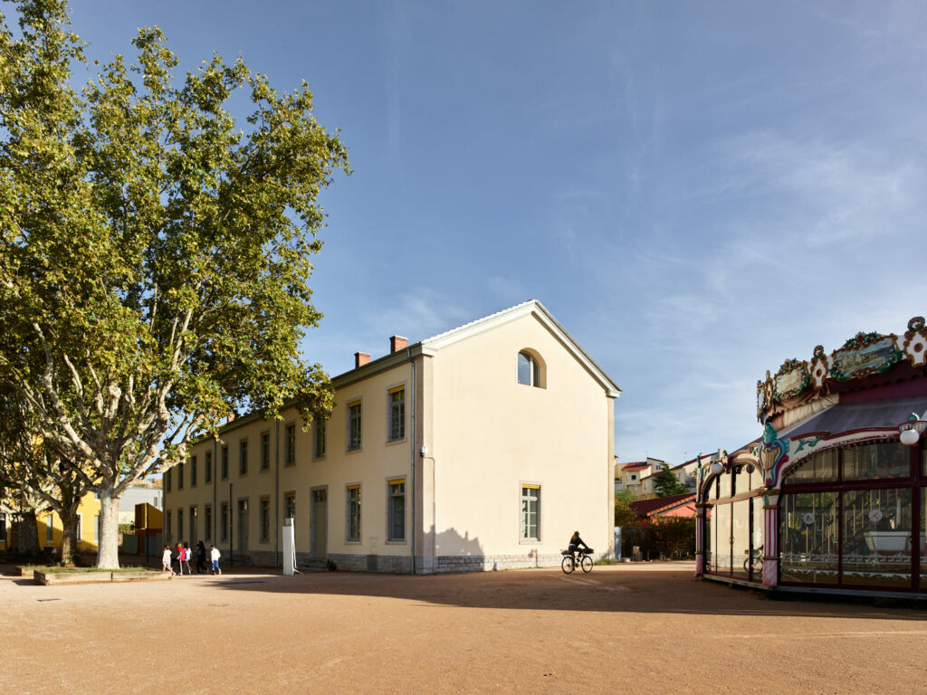 Bâtiment de la Public Factory de Sciences Po Lyon